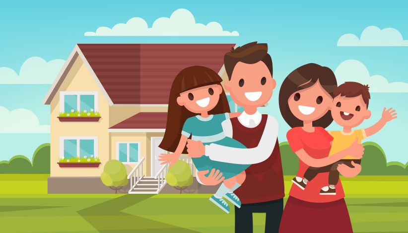 couple moving into home